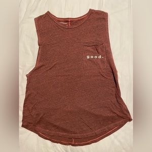 goodhYOUman muscle tee/sleeveless top